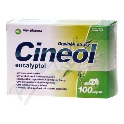 mp pharma mp cineol 100 mg kapslí 100
