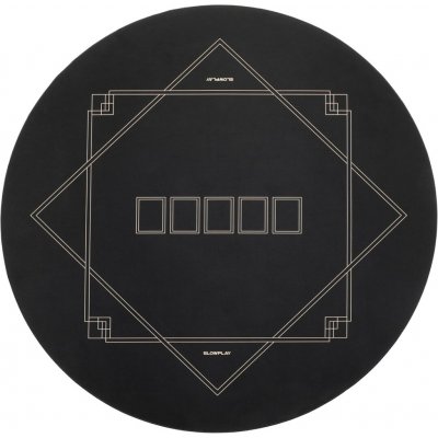Slowplay Pokerová podložka Gold 120 cm – Sleviste.cz
