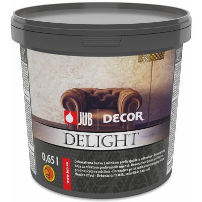 JUB DECOR Delight 0,65 l Light silver – Sleviste.cz