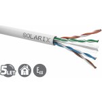Solarix SXKD-6-UTP-PVC UTP, Cat6, drát, PVC, box, 100m – Zboží Živě