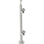 Nerezové zábradlí - Sloupek AISI304, D42,4/4xmodel22/H900mm, 90°