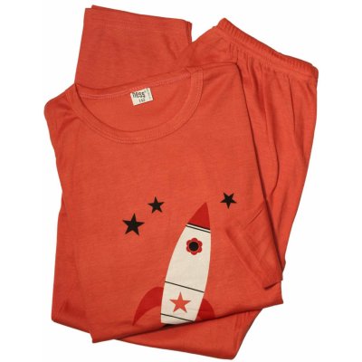 Rocket dětské pyžamo oranžová