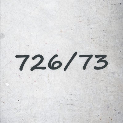 Domovní číslo - samostatné číslice - PSACÍ - 5 číslic + LOMÍTKO 15 cm – Sleviste.cz