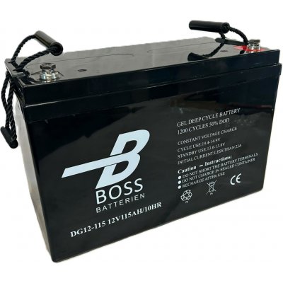 Boss DEEP Cycle Gel 12V 115Ah DG12-115 – Zboží Živě