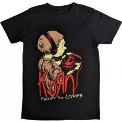 Korn Unisex T-shirt Follow The Leader back Print