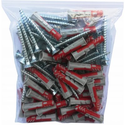 Fischer Hmoždinka DuoPower 8 x 40 LD, 100 ks – Zboží Mobilmania