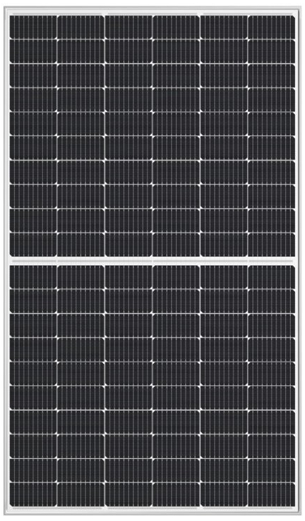 GWL solární panel HT-SAAE Tier-1 Mono 455Wp half-cut 120 článků HT60-18X-455W