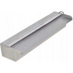 zahrada-XL Obdélníková bazénová fontána s LED nerezová ocel 45 cm – Zboží Mobilmania