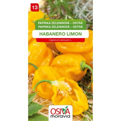 Paprika zeleninová - pálivá - Habanero (žlutá) – Zboží Mobilmania