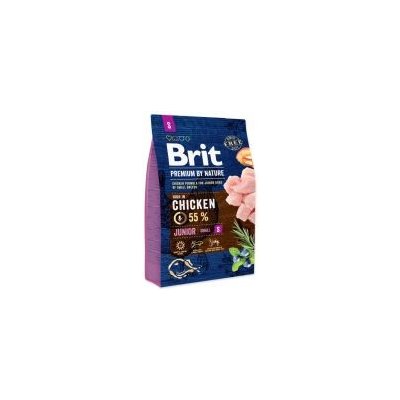 Brit Premium Dog by Nature Junior S 3kg Granule