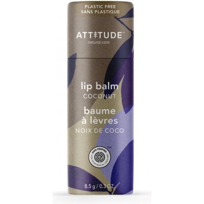 Attitude Balzám na rty kokos Leaves bar 8,5 g – Zboží Dáma
