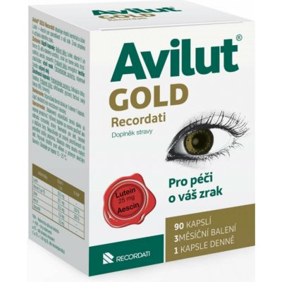 Avilut Gold Recordati 90 kapslí – Hledejceny.cz