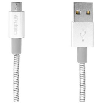 Verbatim 48862 USB (2.0), USB A (2.0) M/USB B Micro M (2.0) M, 1m, stříbrný