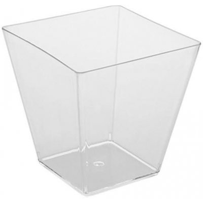 Fingerfood kelímek PS hranatý čirý 72 x 72 x 72 mm 230ml – Hledejceny.cz