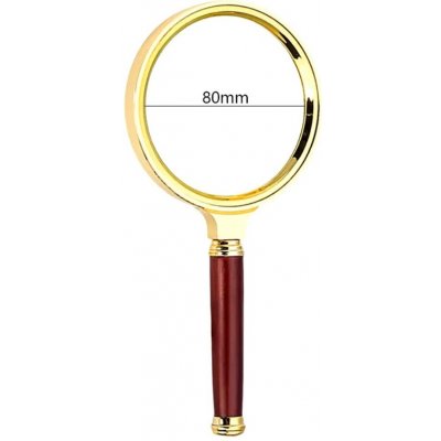 Amparo Miranda® Ruční lupa AM576 10x , Rozměr 80 mm – Hledejceny.cz