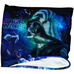 Sun City Dětský nákrčník STAR WARS podšití polar fleece bílé