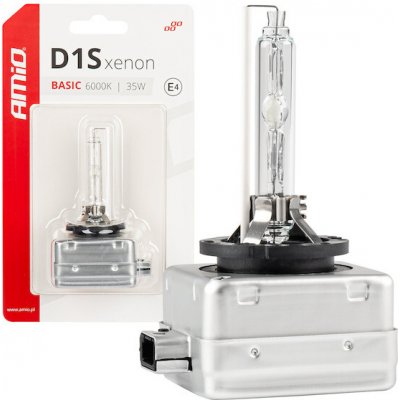 Výbojka D1S 35W 6000K xenonová BASIC blister AMIO-03864 – Hledejceny.cz