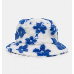 Kangol Floral Fleece Bucket White/Blue