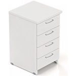 Lenza Visio 50 x 47 cm 4 zásuvky bílá – Hledejceny.cz