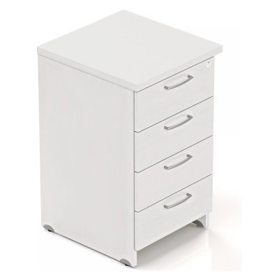 Lenza Visio 50 x 47 cm 4 zásuvky bílá – Hledejceny.cz