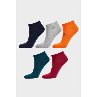 GANT CONTRAST ARCHIVE SHIELD SOCKS 5 P oranžová