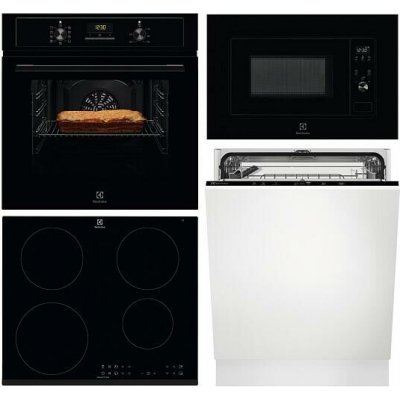 SET Electrolux EOF3H50BK + LIR60433 + 300 LMS2203EMK + EEA27200L – Zboží Mobilmania