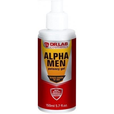 Dr.Lab Cosmetics LUBRIKAČNÍ GEL ALPHA MEN NA PODPORU EREKCE 150 ml