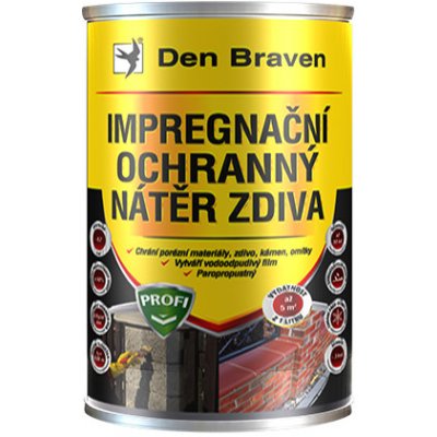 Den Braven Impregnační a ochranný nátěr zdiva PROFI 1L CH00031