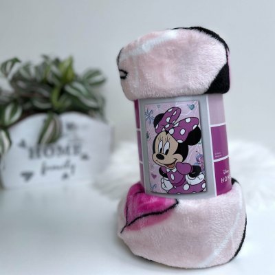 Jerry Fabrics Mikroflanelová deka Minnie Flowers 02 – Hledejceny.cz