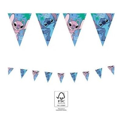 Stitch vlajka papírová 9 ks – Zboží Dáma