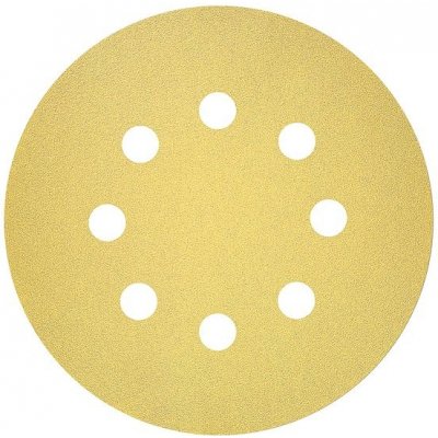 BOSCH C450 standardní pro univerzální použití, G 320, balení 50 ks 125 mm, 8 otvorů 2.608.621.747 2.608.621.747 – Hledejceny.cz