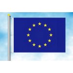LIBEA, s.r.o. EU vlajka Rozměr: 150×225 cm, Uchycení: Karabiny na stožár – Hledejceny.cz