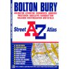 Mapa a průvodce Collins atlas Bolton - Bury 1:16 t.