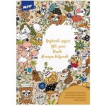 MFP 5301031 omalovánky antistresové Roztomilé kočičky 210x296 – Zboží Dáma