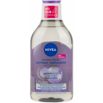 Nivea zklidňující micelární voda 3 v 1 (Gentle Caring Micellar Water) 400 ml