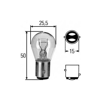 HELLA Žárovka, brzdové svělo 8GD002078241 – Sleviste.cz