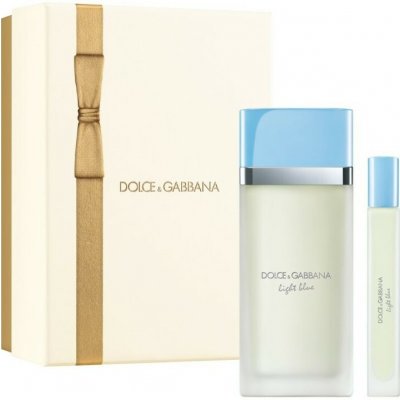 Dolce & Gabbana Light Blue EDT 100 ml + EDT 10 ml – Zboží Mobilmania