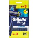 Ruční holicí strojek Gillette Blue3 Comfort 12 ks