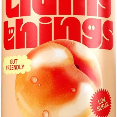 Living Things Soda broskev a pomeranč 330 ml – Hledejceny.cz