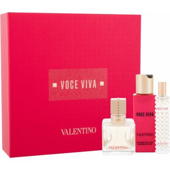 Valentino Voce Viva EDP 50 ml + EDP 15 ml + tělové mléko 100 ml dárková sada