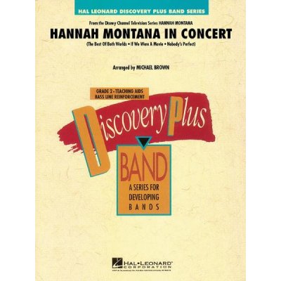 Hannah Montana in Concert snadné noty pro koncertní orchestr, party, partitura