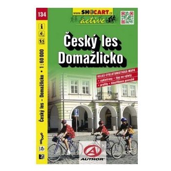 Český les-Domažlicko 1:6 cyklomapa