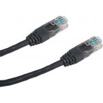 Datacom 1521 CAT5E, UTP, 2m, černý – Sleviste.cz