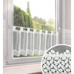 Dekorační krátká vitrážová záclona do kuchyně HAKIM 150x40 cm MyBestHome – Hledejceny.cz