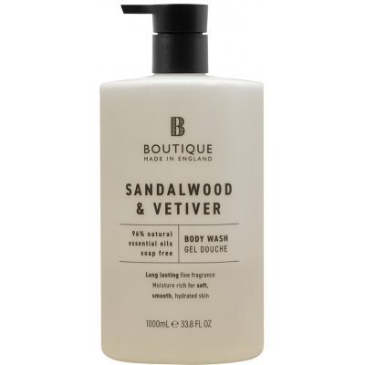 Boutique Sandalwood & Vetiver Sprchový gel, 1000 ml – Hledejceny.cz