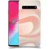 Pouzdro a kryt na mobilní telefon Samsung Pouzdro ACOVER Samsung Galaxy S10 G973 s motivem Waves I