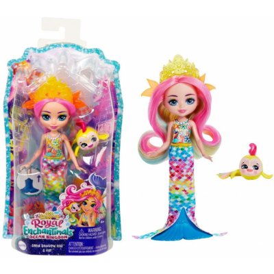 Mattel Enchantimals se zvířátkem Radia Rainbow Fish – Zboží Mobilmania