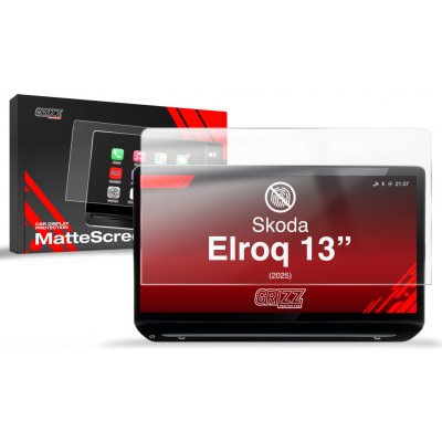 GRIZZ Protector, Ochrana displeje MatteScreen, Škoda Elroq, 2025- , Display 13" – Zboží Živě