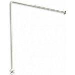 AQUALINE Závěsová tyč rohová 80x(94-180)cm, bílá 0201012 – Hledejceny.cz