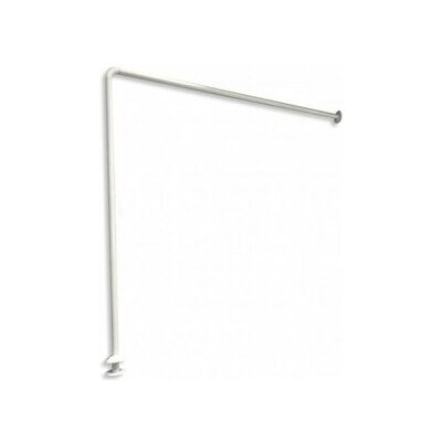 AQUALINE Závěsová tyč rohová 80x(94-180)cm, bílá 0201012 – Hledejceny.cz
